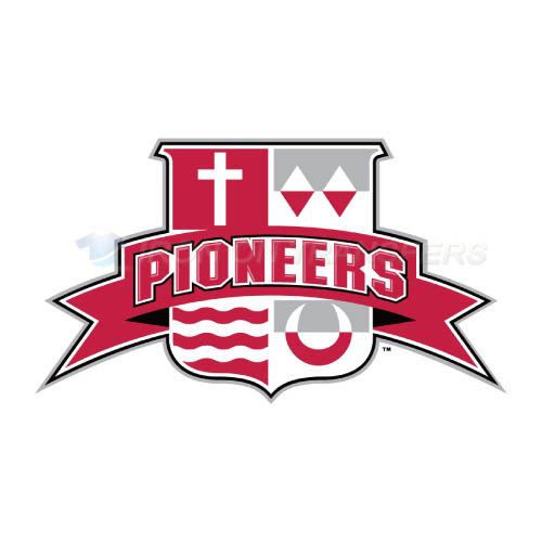Sacred Heart Pioneers Iron-on Stickers (Heat Transfers)NO.6064